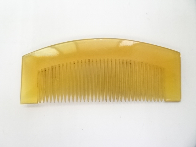 ベッコウ　くし　アンティーク　セット アンティーク着物 ] - 櫛・簪 本鼈甲櫛・笄セット（16g）（箱付） □z